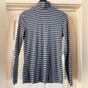 KIT + ACE | Striped Mockneck Long Sleeve Top